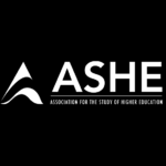 Association for the Study of Higher Education Logo in Black and White