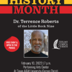 Black History Month Event Flyer for Dr. Roberts - TAMUCC