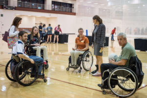 image of adapted sports event